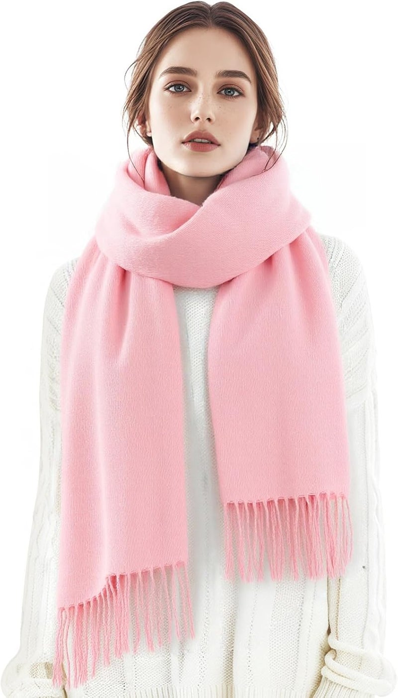 Premillow Scarfs for Women, Winter Scarf, Classic Pashmina Shawls and Wraps, Cashmere Feel Scarfs for Women, Long Scarves - Image 1